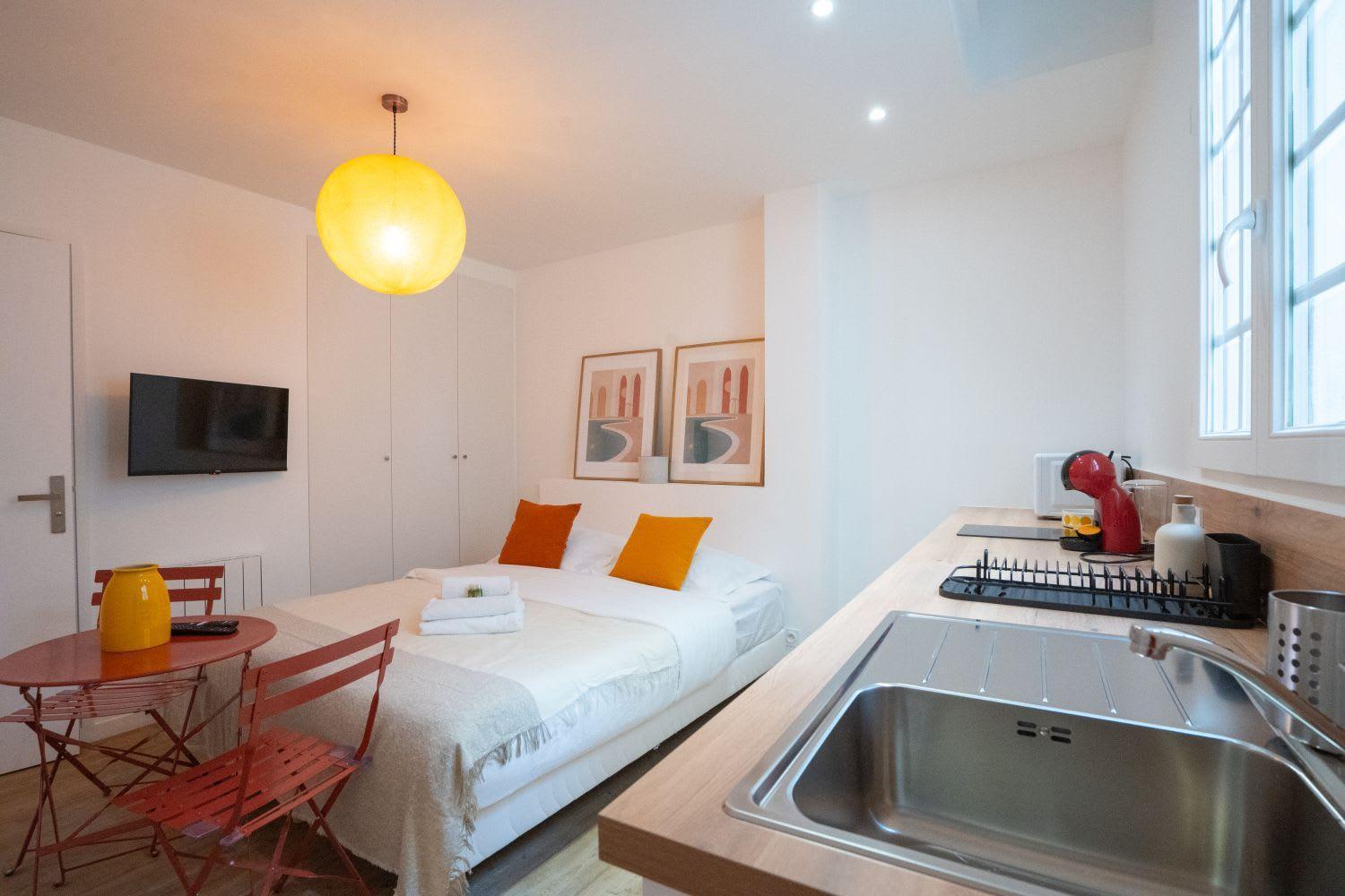 Studio Neuf Metro Etienne Marcel Paris 3 - 2P - Flat-Guest Экстерьер фото